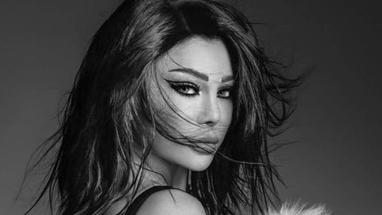 بالصورة: هيفاء وهبي تحتفل بعيد ميلاد نصفها الآخر