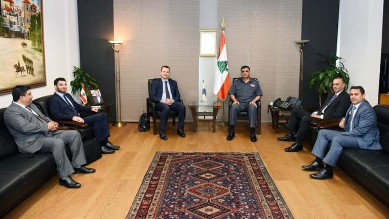 عثمان استقبل وفداً من شركة مكافحة تقليد الماركات والبضائع