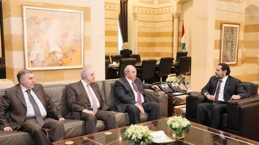 Hariri receives Allawi and chairs a meeting on the 2019 budget