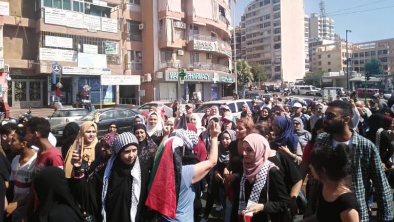 منع مسيرة فلسطينيّة إلى مجلس النواب