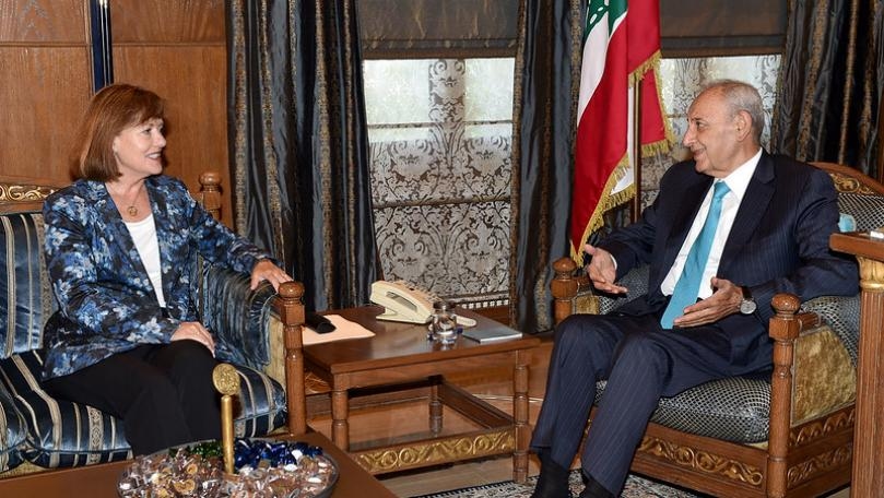 Berri meets Richard 