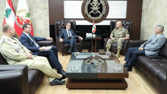 Army chief meets German ambassador, MP Hujairi