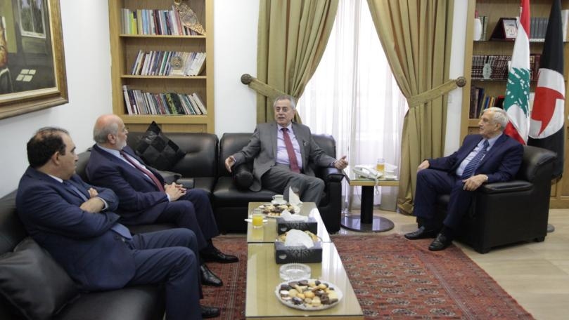 Syrian Ambassador meets SSNP leader: Lebanon's wellbeing concerns Syria and vice versa