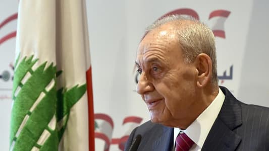 Berri's media office denies Speaker having held press interview or met with Palestinian leaders