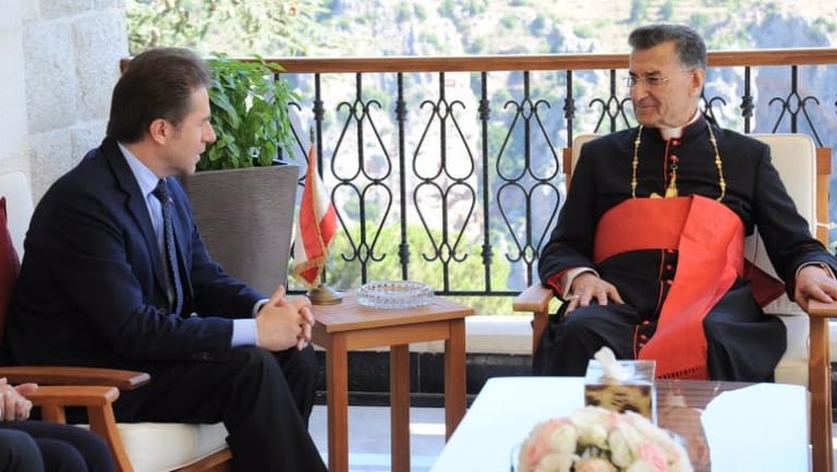 البطريرك الراعي التقى وزير خارجية الباراغواي 