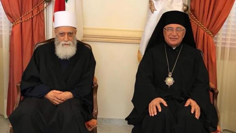 الشيخ حسن زار البطريرك العبسي... وتأكيد على قيم المحبة والشراكة