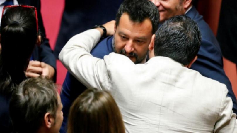 Italian Senate backs train link with France, widening coalition rift