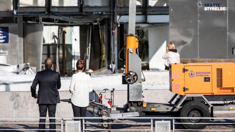 Blast hits tax office in Copenhagen in attack, one person hurt: police