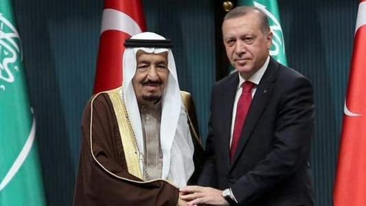 أردوغان اتصل بالملك سلمان لتهنئته بعيد الأضحى