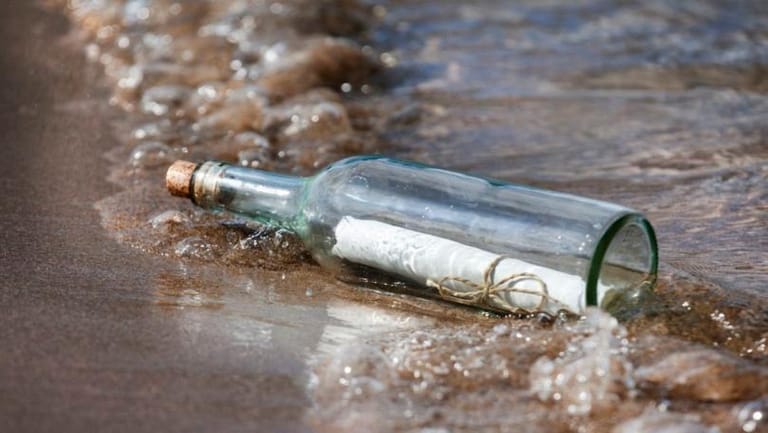 Man in Alaska Finds Mysterious 50-Year-Old Message in a Bottle
