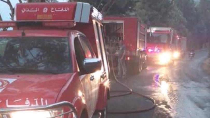 إخماد حريق كبير في خراج بلدة عدبل العكارية