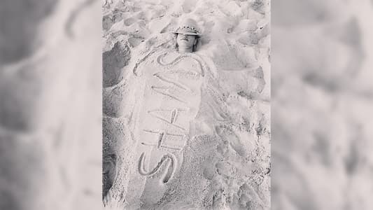 شمس الكويتية مغطّاة بالرمل على شاطئ البحر: "جرّبت اموت قبل ما اموت اقتل كبريائك الزائف قبل ان يقتلك"