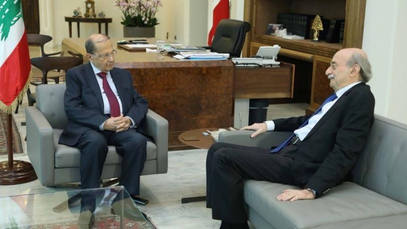 "صفحة جديدة" بين عون وجنبلاط