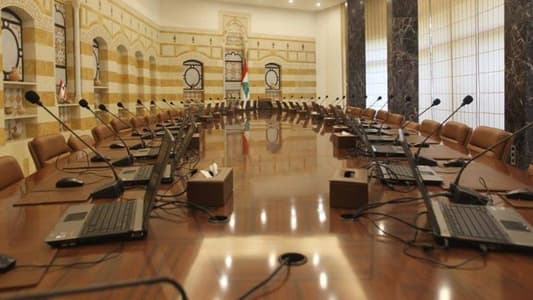 تفاهم على عقد جلسة لمجلس الوزراء الخميس في بيت الدين