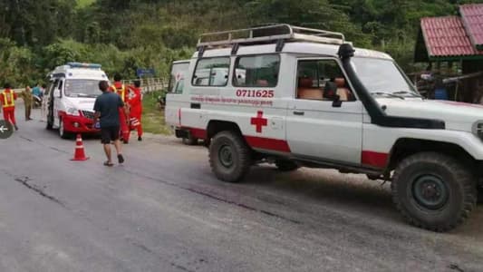 At least 13 Chinese tourists killed in bus accident in Laos