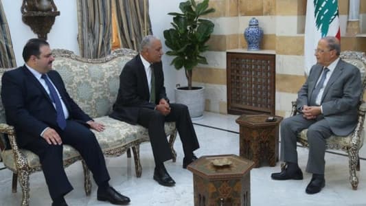 Ambassador of Iraq pays farewell visit to Aoun