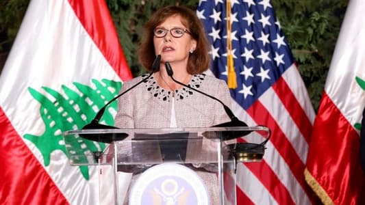 Ambassador Elizabeth Richard congratulates the Lebanese Armed Forces