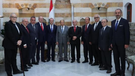 Aoun to new members of Constitutional Council: Be honestly, impartially, and sincerely faithful to your oath