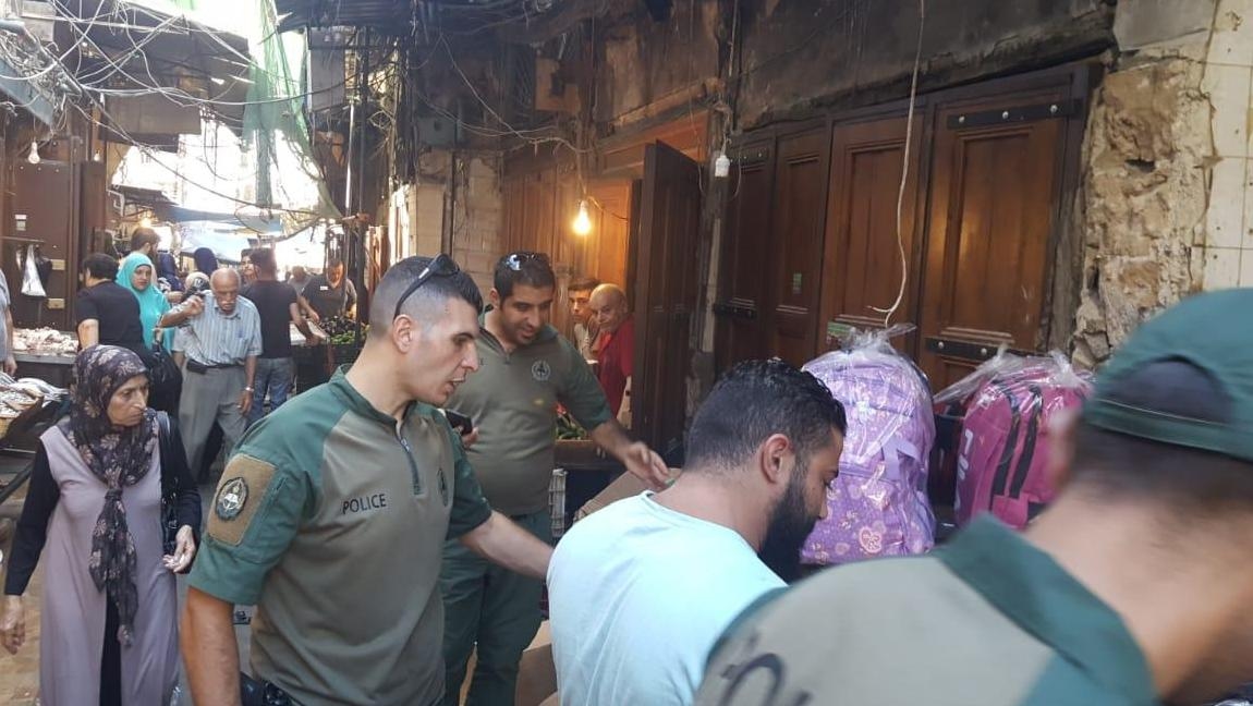 إزالة مخالفات في أسواق طرابلس