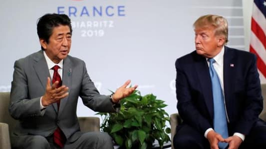 Trump, Abe agree on principles of trade deal at G7