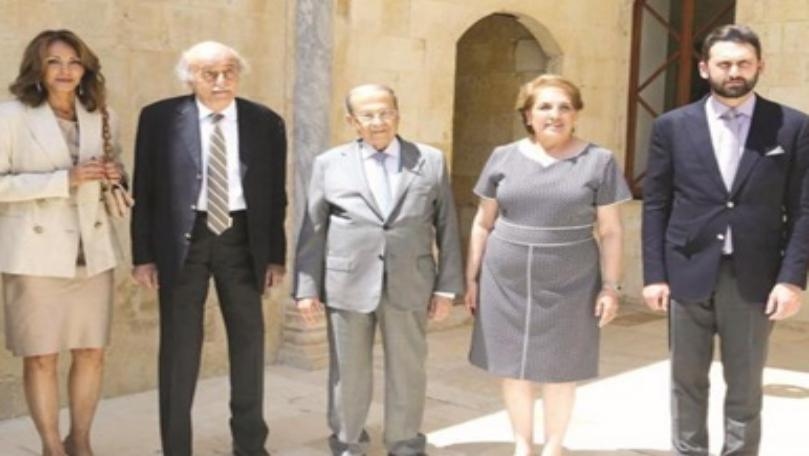 ماذا بعد الغداء العائلي بين عون وجنبلاط؟