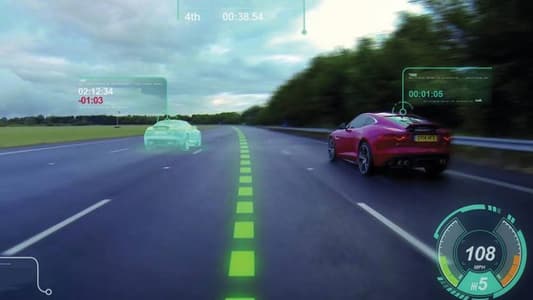استخدام الشاشات المجسّمة ثلاثية الأبعاد في السيارة يزيد من جودة القيادة