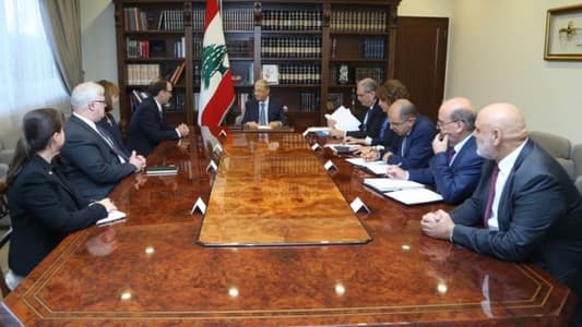 الرئيس عون: لبنان ملتزم بالقرار 1701 فيما تخرقه اسرائيل وأي تصعيد من قبلها سيؤدي الى إسقاط حالة الإستقرار في المنطقة الحدودية