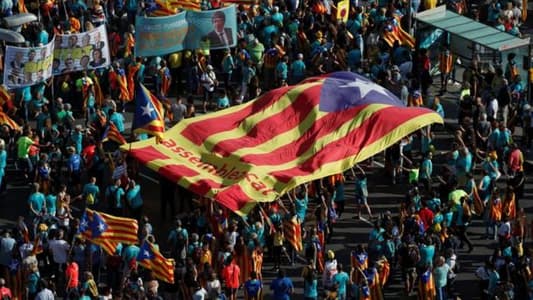 Divided Catalan separatists march for independence