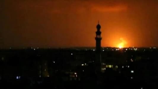 قصف إسرائيلي على مواقع لـ"حماس" رداً على إطلاق صواريخ 