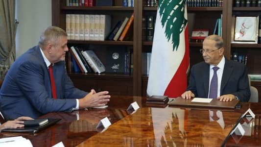 Aoun meets Bernasconi, Kubis