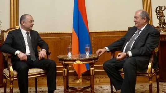 Bou Saab meets with Armenian President and Prime Minister