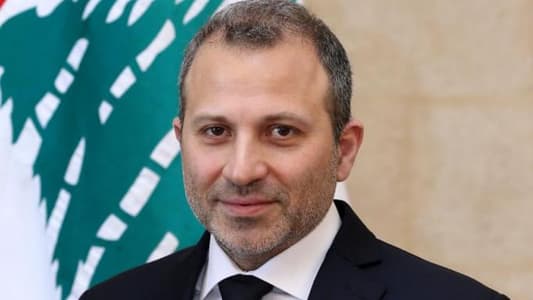 Bassil: Our success in electricity, environment, economy and foreign affairs belongs to all, and our failure affects us all