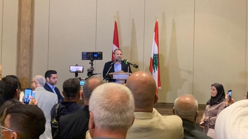 Bassil meets with Lebanese Diaspora in Canada