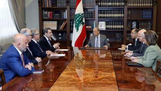 Aoun meets Abou Faour