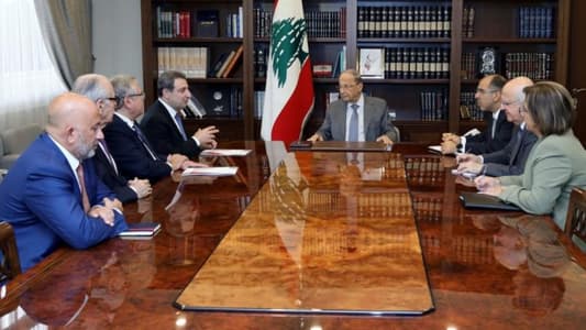 President meets Abou Faour and Industrialists Association, pledges to uphold suffering Lebanese industries