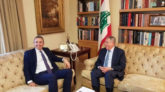 Siniora, British Ambassador tackle latest developments