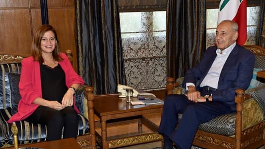 Berri meets Energy Minister, calls on committees to convene Wednesday