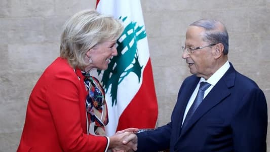 Aoun: Lebanon is a peace-loving country