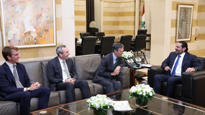 الحريري استقبل وزير الدولة لشؤون الشرق الأوسط في الخارجية البريطانية 