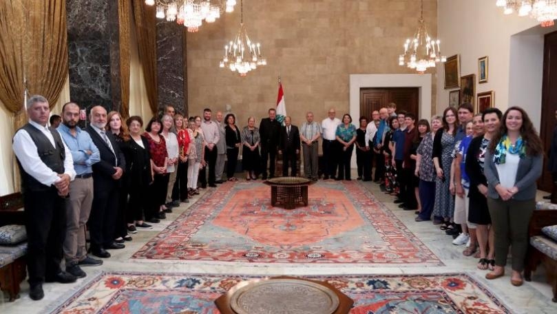 عون: لبنان جوهرة الشرق وينعم بالاستقرار والأمان