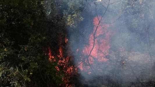 إخماد حريقين في يحشوش والعدرا كسروان