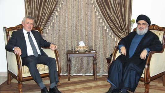 Nasrallah, Frangieh push for normal relations between Lebanon and Syria, stress need for financial stability