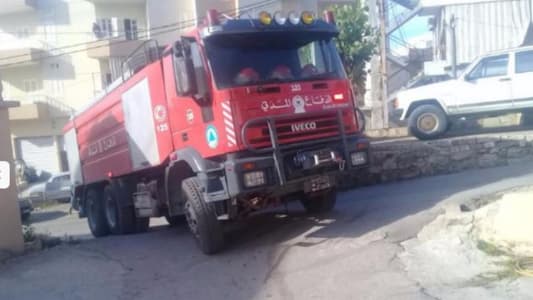 Head of Bikfaya Civil Defense Center to MTV: A large wildfire might break out in Mazraat Yashou and its surrounding areas and it will last for 48 hours; the weather is making the situation much worse