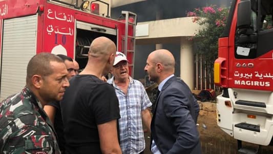 Jreissati reaches Chouf amid spiraling wildfire