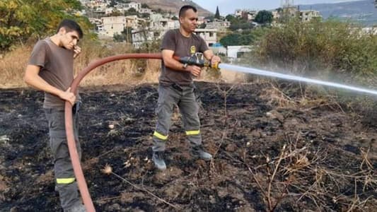 حريقان في كوشا وسيسوق العكاريتين أهمدهما الدفاع المدني