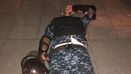 Photos: 17 members of the security forces injured in Riad El-Solh and 7 in other regions 