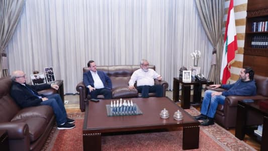 Hariri meets with Pakradounian, Guidanian