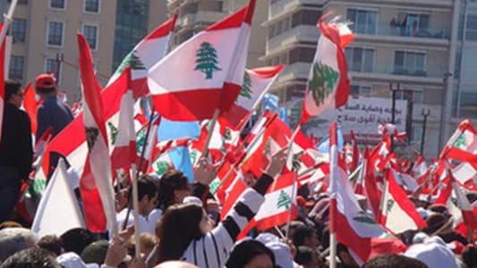 Demonstrations continue in various Lebanese regions on Sunday