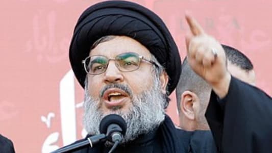 Nasrallah: Some have tried since the first day of protests to say that Hezbollah is threatening demonstrators