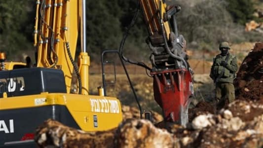 Israel continues excavation works near Wazzani